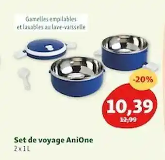 Maxi Zoo Set De Voyage Anione offre