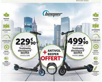 Roady Trottinette électrique 6 offre
