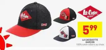 Stokomani La Casquette Garçon Lee Cooper Kids offre
