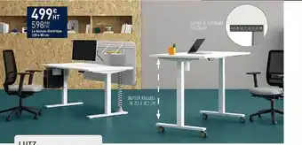Le Bureau électrique 120 X 80 Cm