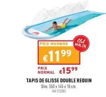 Trafic Tapis De Glisse Double Requin offre