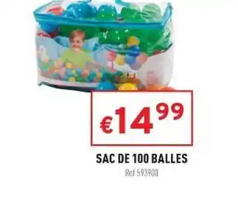 Trafic Sac De 100 Balles offre