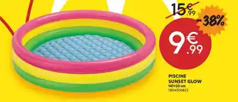 Maxi Bazar Piscine sunset glow offre