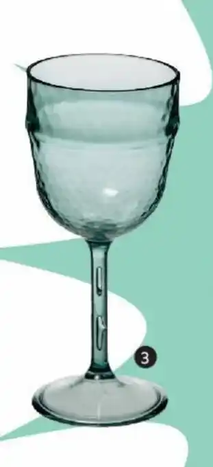 Maxi Bazar Verre à pied green harmony vert offre