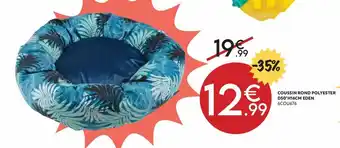 Maxi Bazar Coussin rond polyester offre