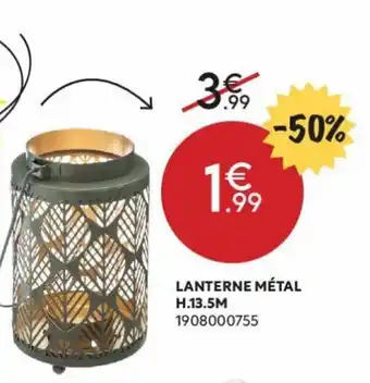 Maxi Bazar Lanterne métal offre