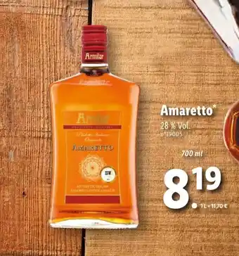Lidl Amaretto offre