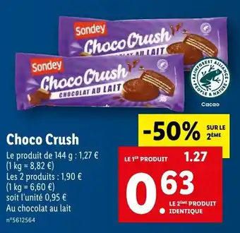 Lidl Sondey Choco Crush offre