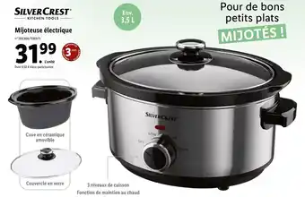 Lidl Silver Crest Mijoteuse électrique offre