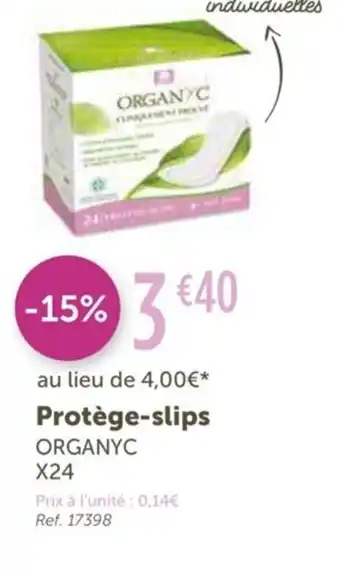 Organyc Protège-Slips