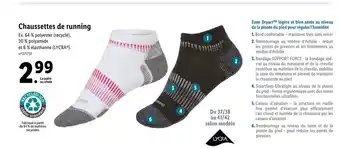 Lidl Chaussettes de running offre