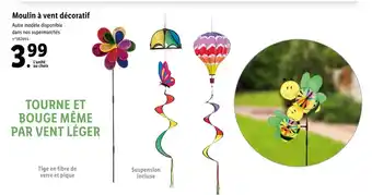 Lidl Moulin à vent décoratif offre
