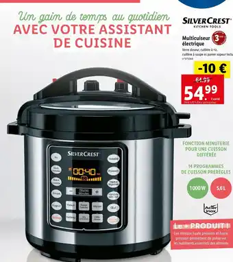 Lidl Silver Crest Multicuiseur électrique offre