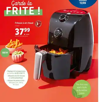 Lidl Friteuse à air chaud offre