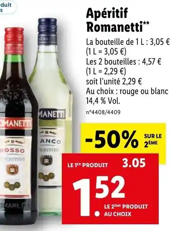 Romanetti Apéritif