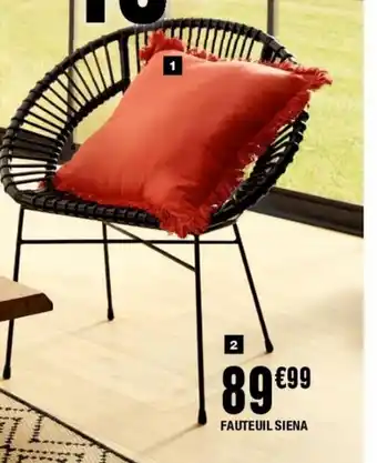 La Foir'Fouille Fauteuil Siena offre