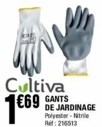 La Foir'Fouille Cultiva Gants de Jardinage offre