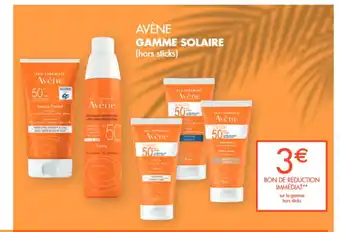 PharmaVie Avène Gamme Solaire offre