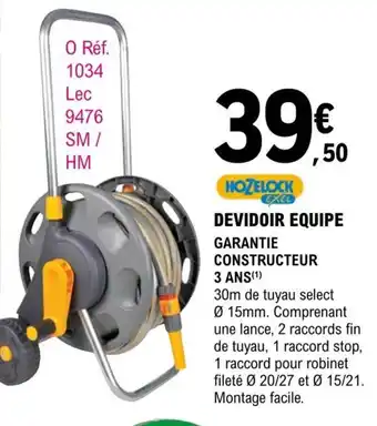 E.Leclerc Brico Devidoir Equipe offre
