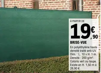 E.Leclerc Brico Brise-Vue offre