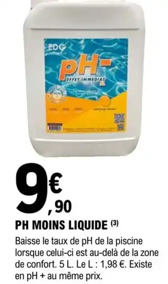 E.Leclerc Brico PH Moins Liquide offre