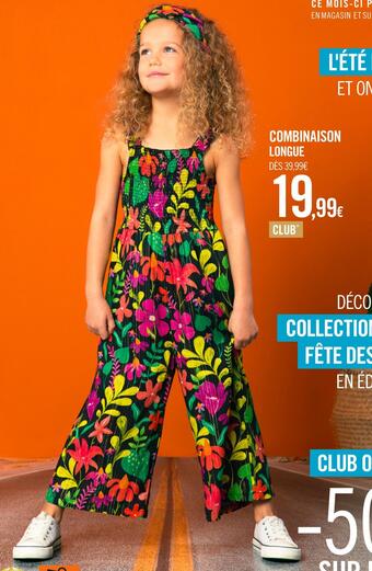 Orchestra Combinaison longue offre