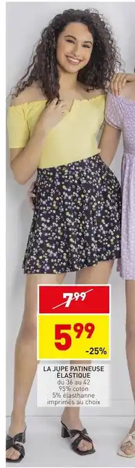 Stokomani La jupe patineuse élastique offre
