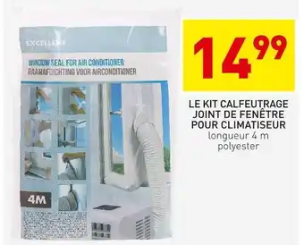 Stokomani Le kit calfeutrage joint de fenêtre pour climatiseur offre