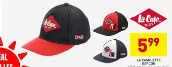 Stokomani Lee cooper la casquette garçon offre