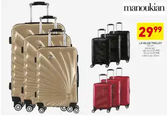 Stokomani Manoukian la valise trolley offre