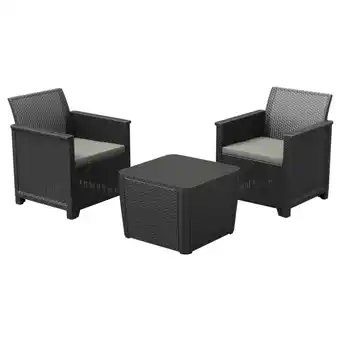 Brico Dépôt Extension set "tahiti" graphite offre