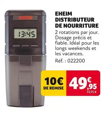 Eheim distributeur de nourriture