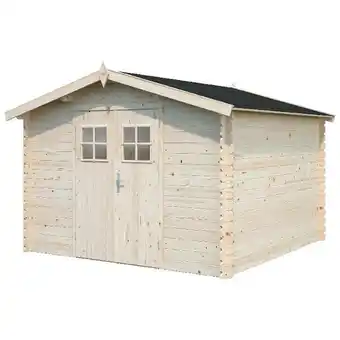 Brico Dépôt Abri de jardin en bois "sam" 7,6 m² * offre