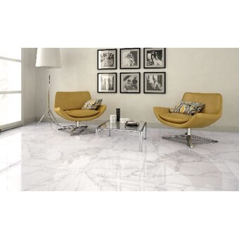 Brico Dépôt Carrelage de sol intérieur "calacatto" offre
