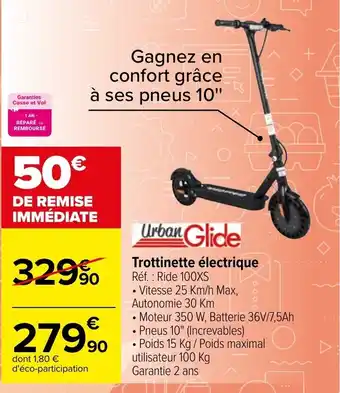 Carrefour Trottinette électrique offre