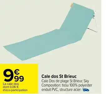 Carrefour Cale dos St Brieuc offre