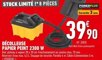Powerplus Décolleuse Papier Peint 2300W