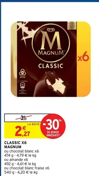Intermarché Magnum Classic X6 offre