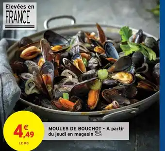 Intermarché Moules de Bouchot offre