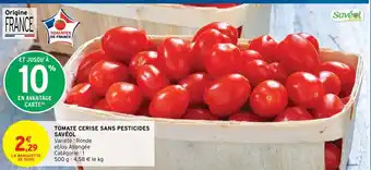 Intermarché Tomate Cerise Sans Pesticides Savéol offre
