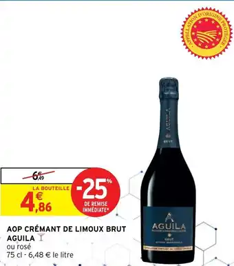 Intermarché Aguila AOP Crémant de Limoux Brut offre