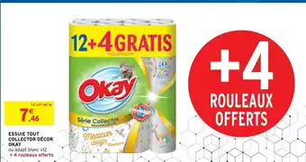 Intermarché Okay Essuie Tout Collector Décor offre
