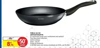 Intermarché Arthur Martin Poêle 24 CM offre
