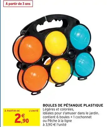 Boules de Pétanque Plastique