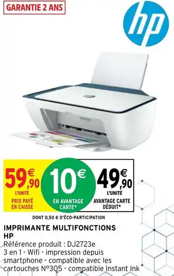Intermarché HP Imprimante Multifonctions offre