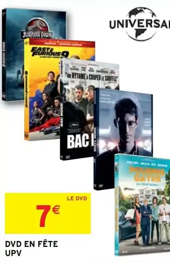 Intermarché DVD En Fête UPV offre