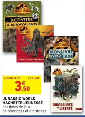 Jurassic World Hachette Jeunesse