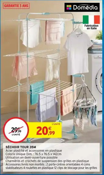 Intermarché Domédia Séchoir Tour 35M offre