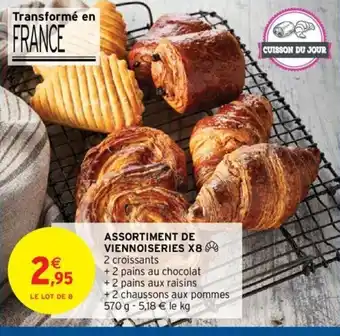 Intermarché Hyper Assortiment de Viennoiseries X6 offre