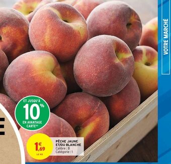 Intermarché Hyper Pêche jaune et/ou blanche offre